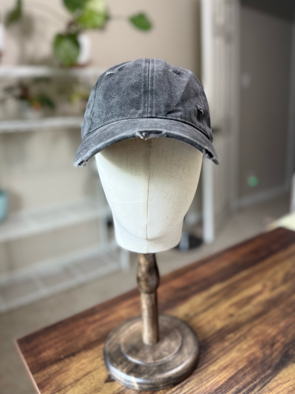 NWOT Mineral Wash Distressed Baseball Cap